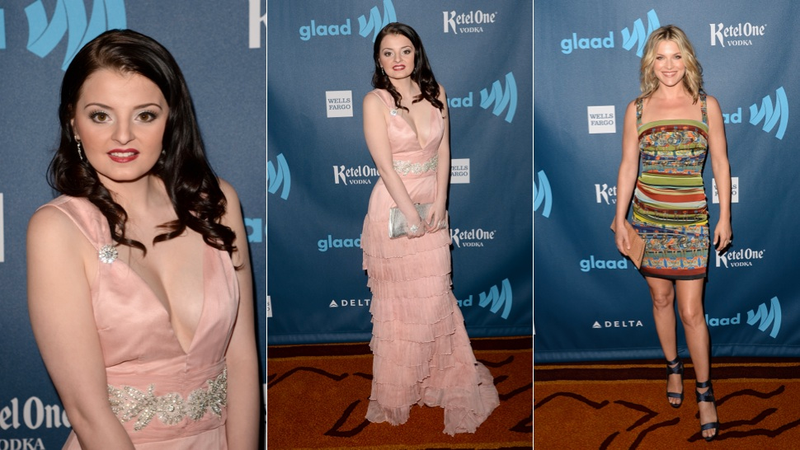 Illustration for article titled Campy Fashion & Visible Nipples at the GLAAD Media Awards